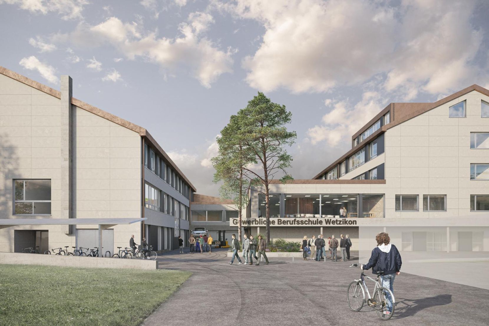 Berufsschule Wetzikon zügelt ins Provisorium Züriost