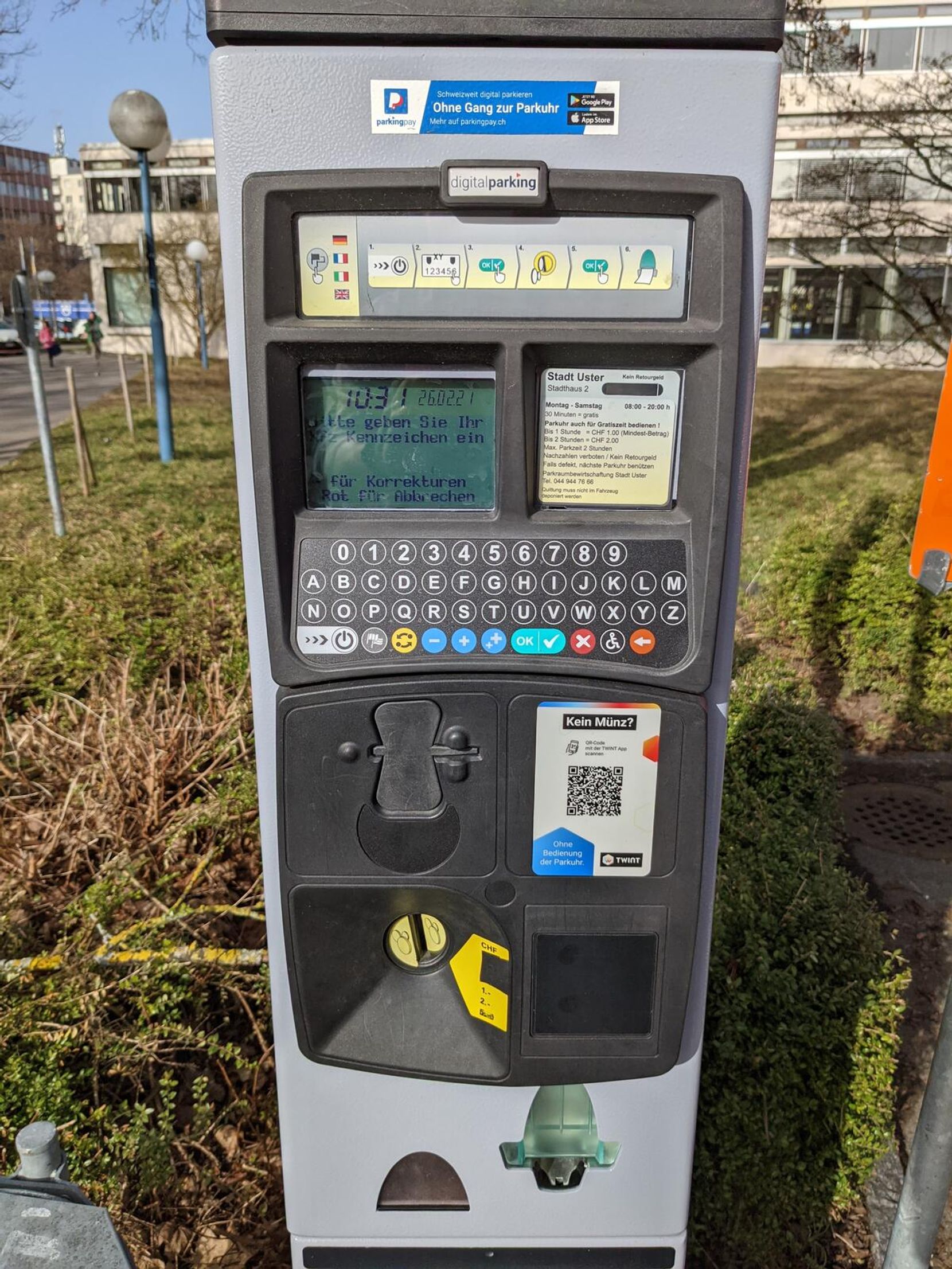 Autofahrer können Parkplatz in Emmen neu per App bezahlen zentralplus