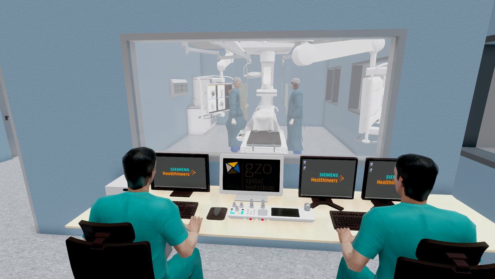 So stellt sich das GZO Spital Wetzikon die neue Radiologie vor.