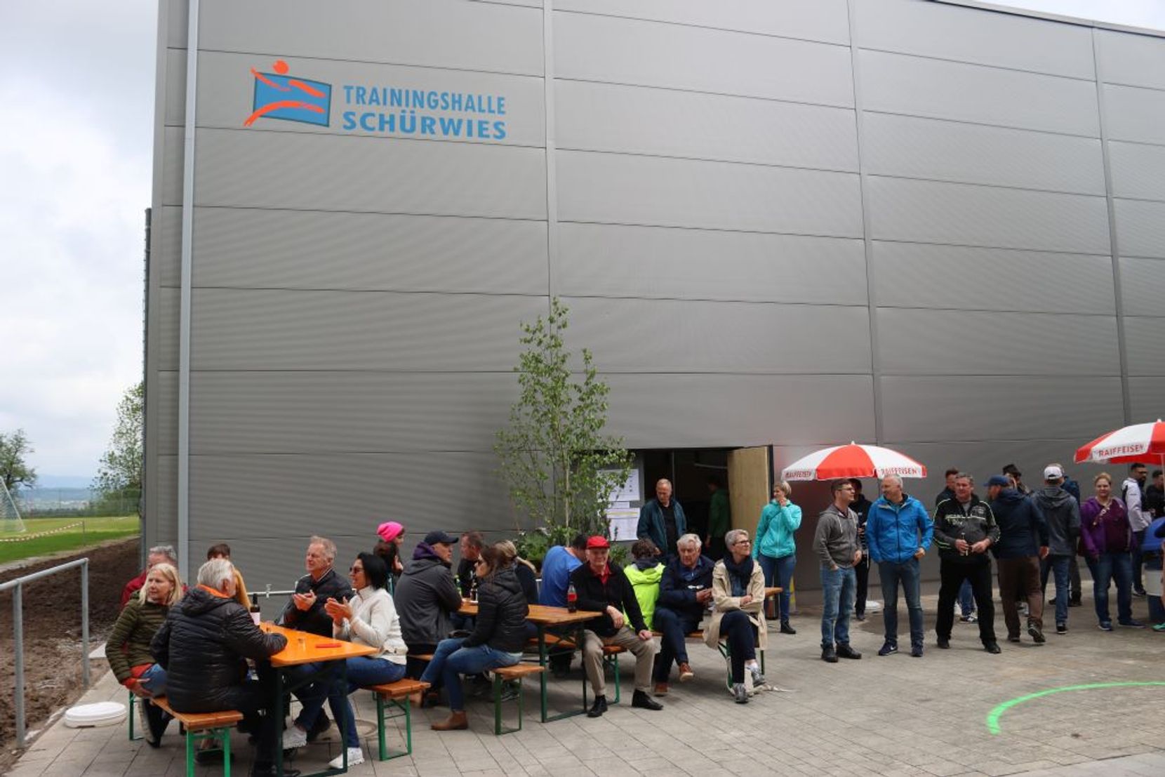 Eröffnung der Trainingshalle Schürwies in Egg am Samstag, 13. Mai