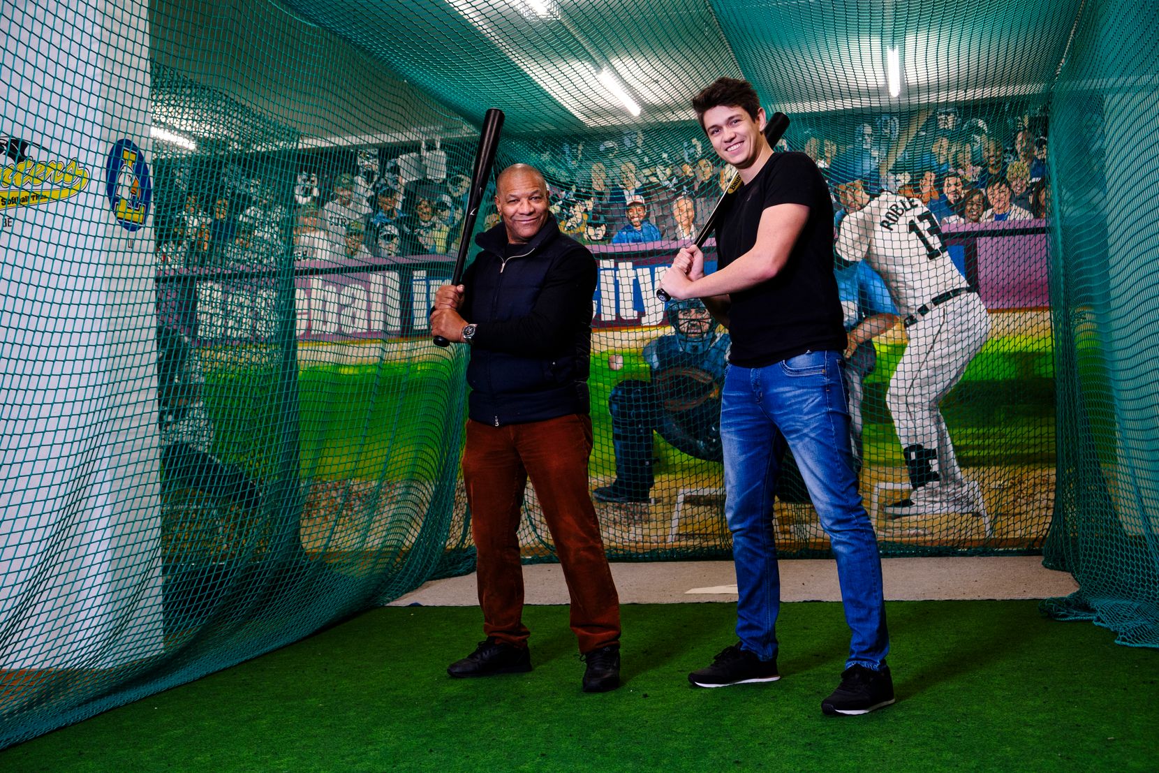 Baseball in the city mit Juan Robles und Philipp Gämperli