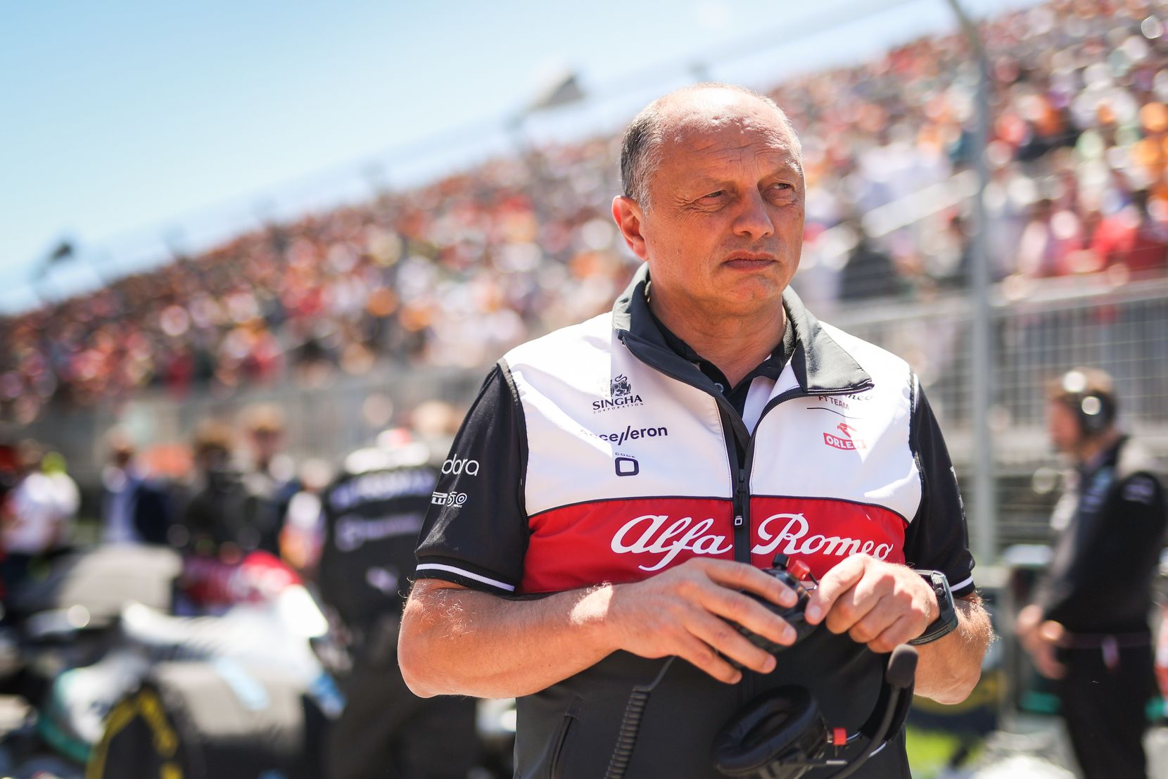 Frederic Vasseur, Teamchef von Sauber, am GP von Kanada in Montreal 2022