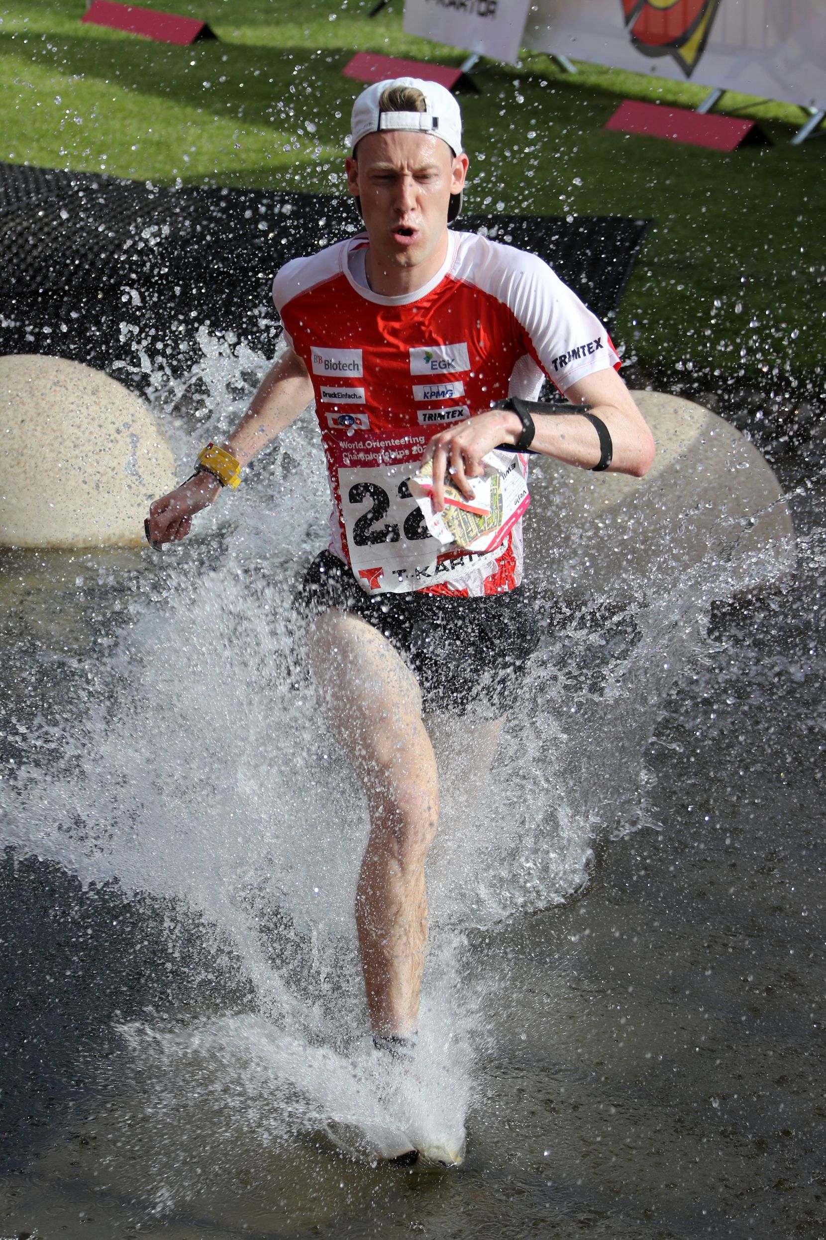 VEJLE/DNK, 30.06.2022 - Riccardo Rancan (Uster/SUI), captured during the Sprint Finals at the Nokian Tyres World Orienteering Championships WOC 2022 in Vejle / Denmark. copyright by steineggerpix.com + swiss orienteering / photo remy steinegger