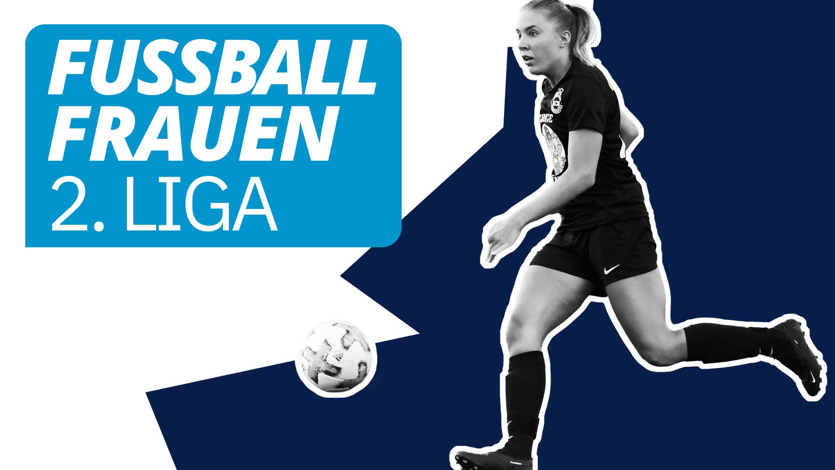 Keyvisual Frauenfussball 2. Liga