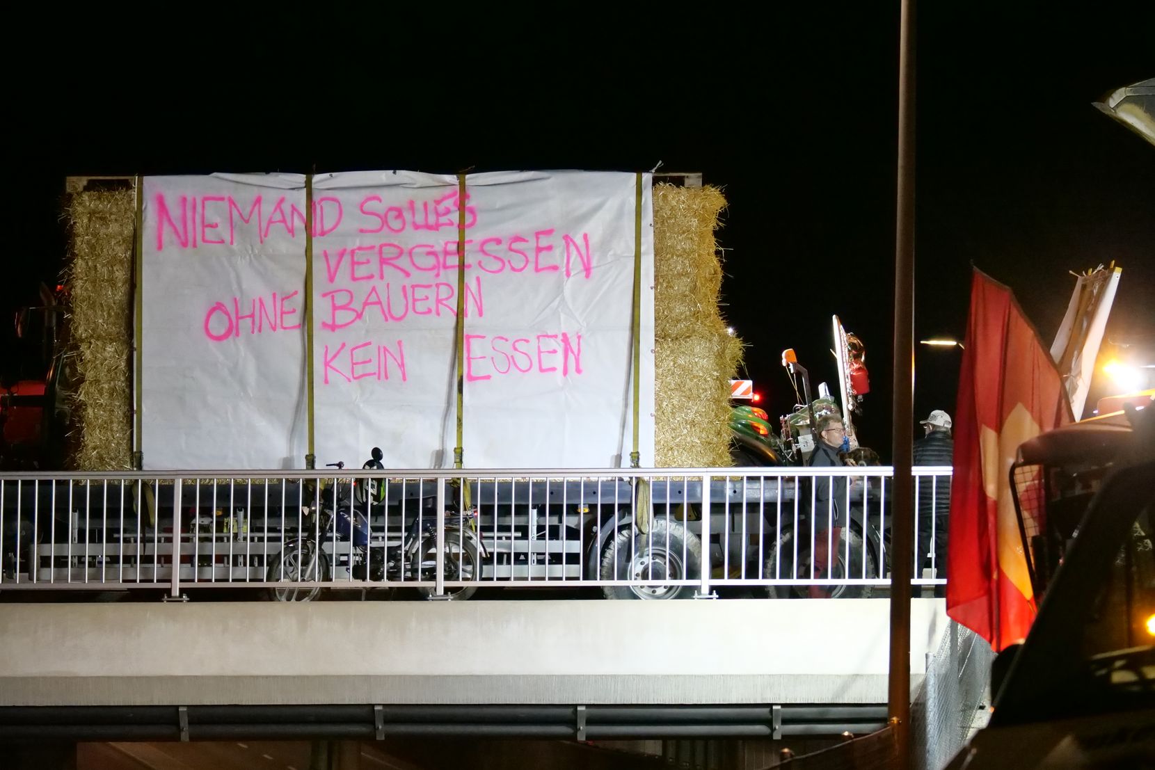 Die Bauernproteste sind im Zürcher Oberland angekommen.