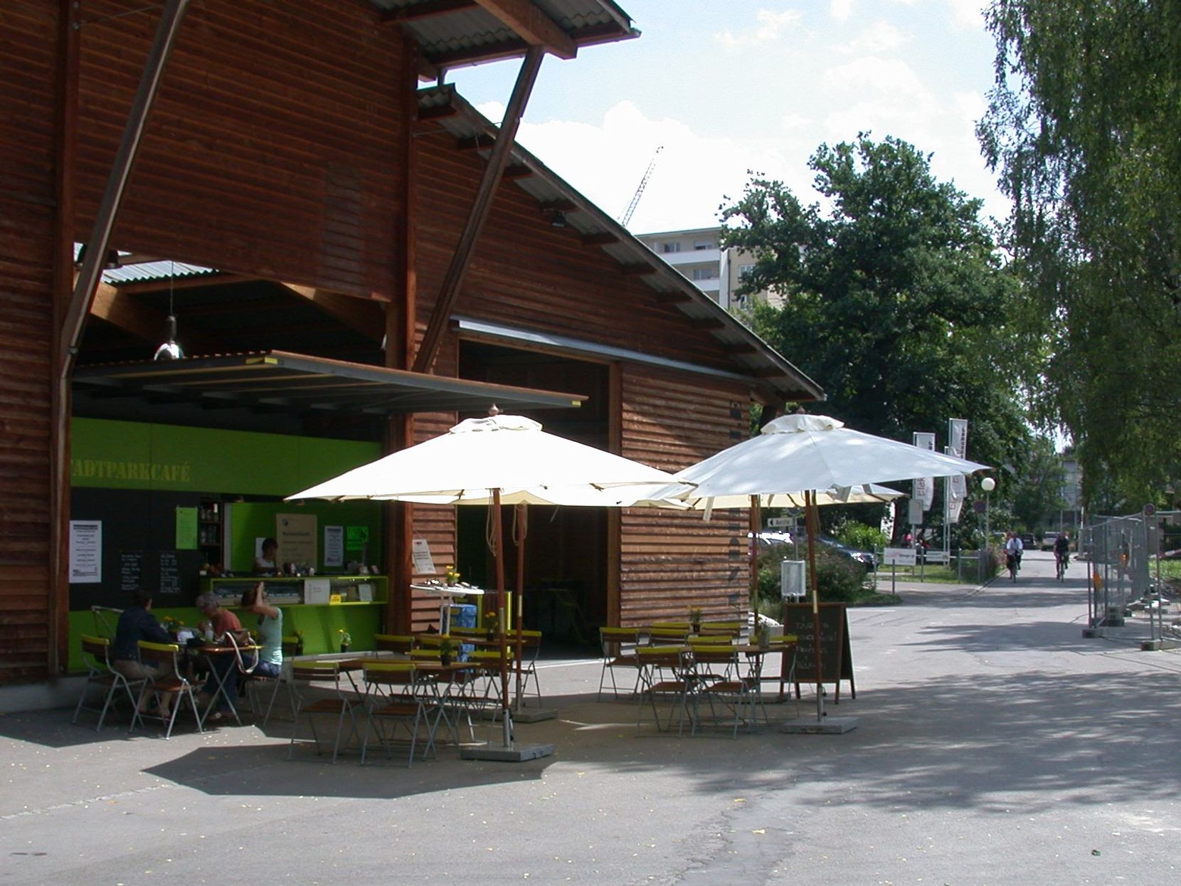 Das Stadtparkcafé im Stadtpark Uster