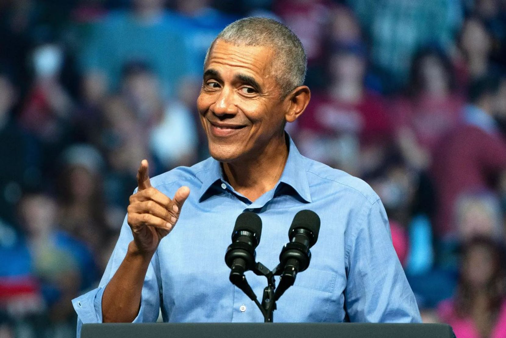 Am Samstag spricht Barack Obama im Hallenstadion.