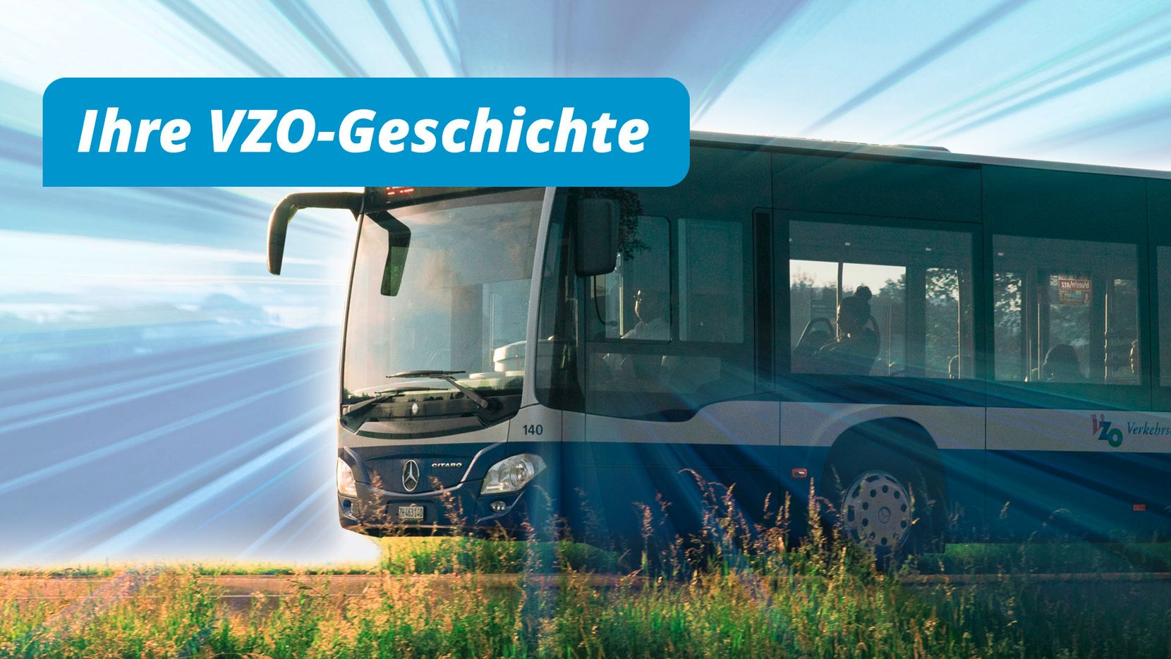 VZO Bus, VZO Geschichte für Jubiläum